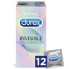 Preservativos Durex Invisibles Lubricados 12uds