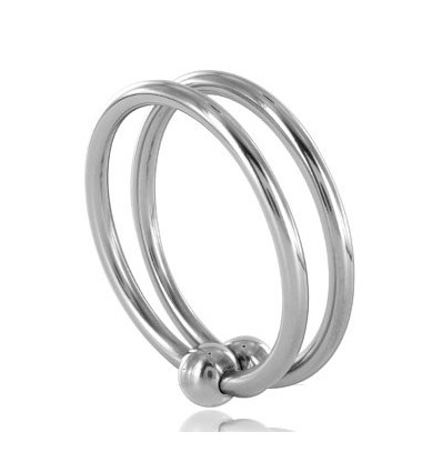 Metal Hard Double Glans Ring 28 mm