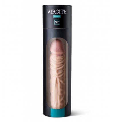 Virgite S2 Funda Pene Realística Flesh 19,5 cm
