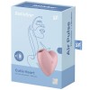 Succionador Aire Pulsado Vibrador Cutie Heart Satisfyer
